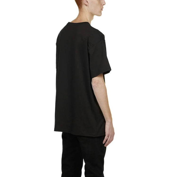 DIOR Homme Embroidered Logo Printing Short Sleeve Black 863J611K0910-980
