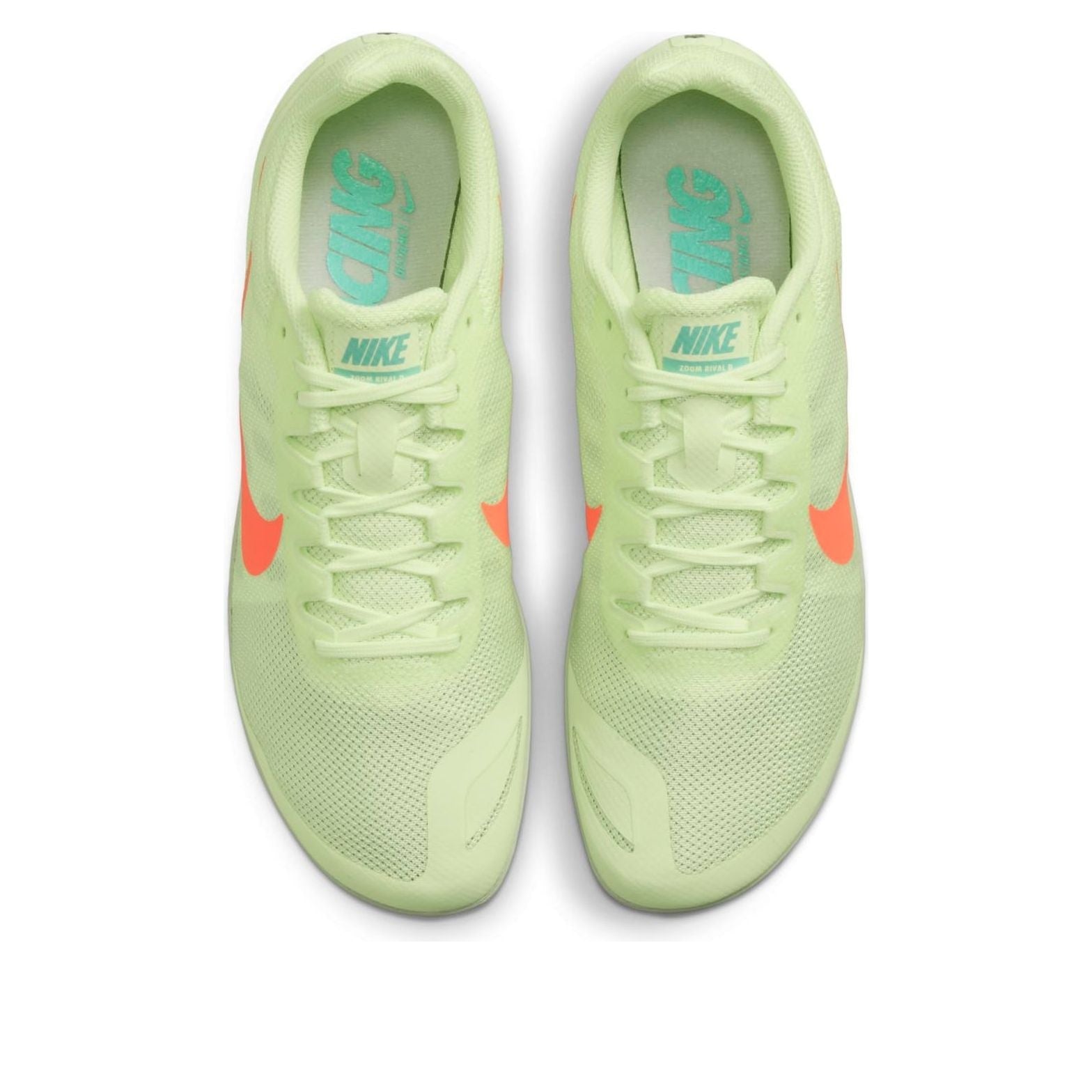 Nike Air Zoom Rival D 10 Spikes 'Barely Volt Hyper Orange' 907566-700
