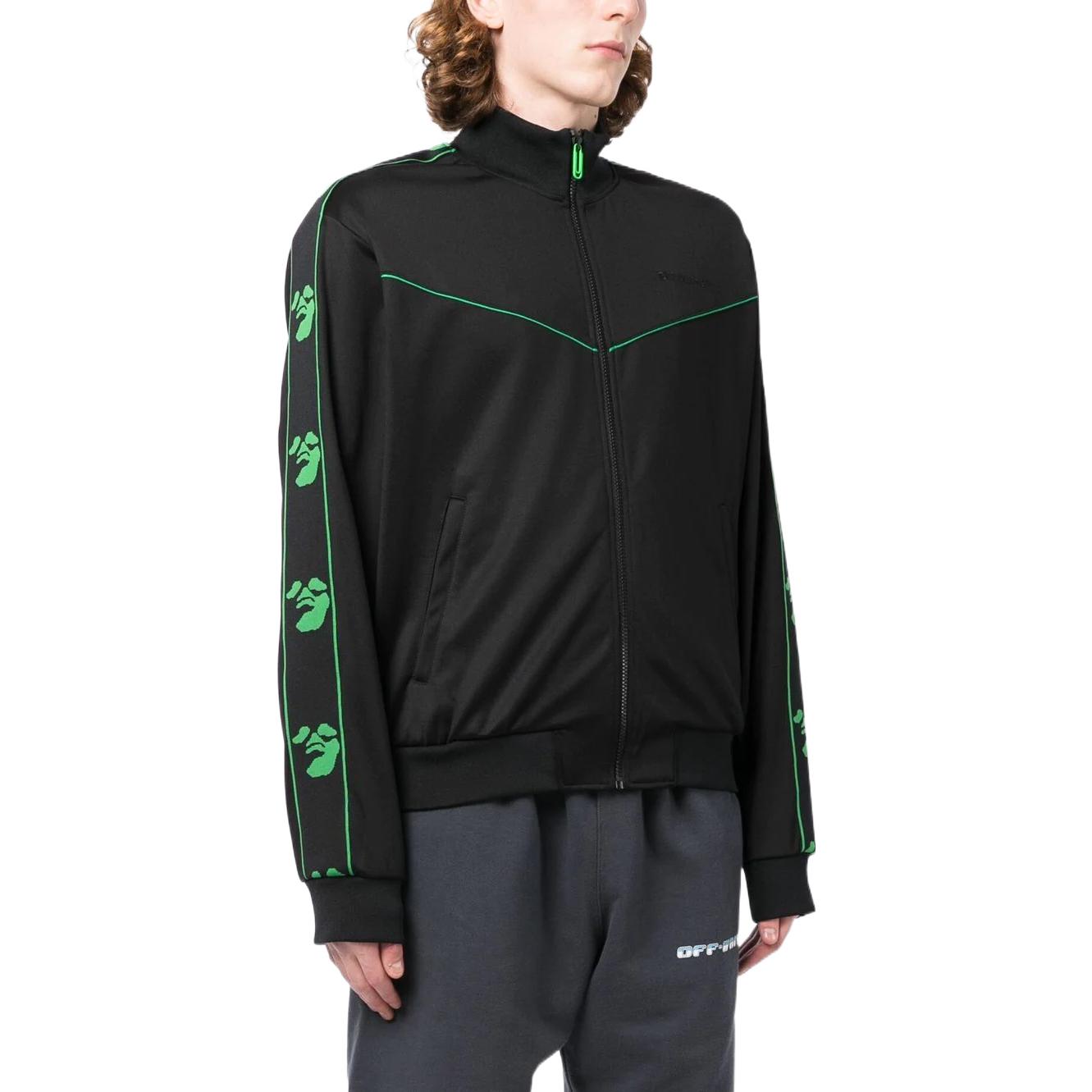 Off-White FW22 Face Band Track Jacket OMBD043F22FAB0022101