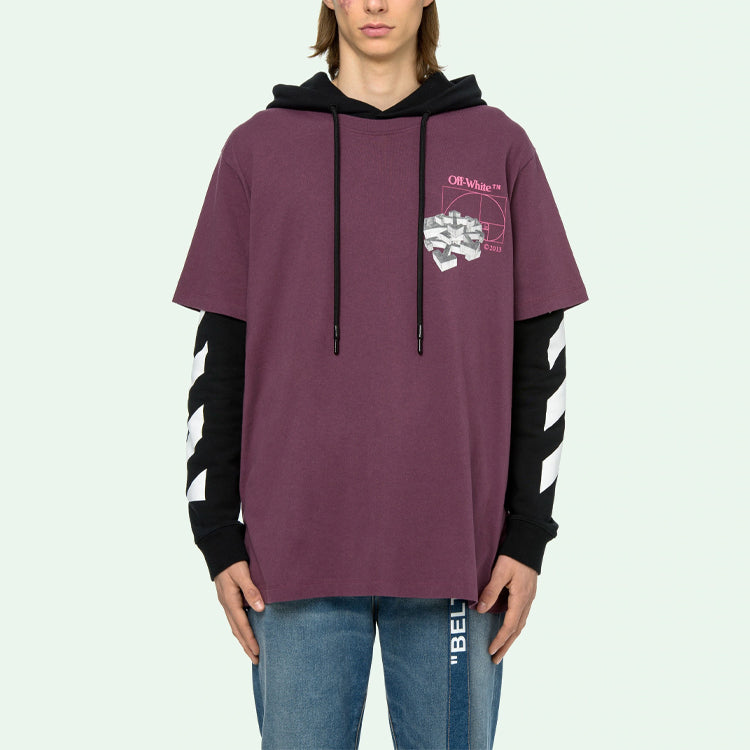 Off-White Lacing Loose Unisex Purple Red OMAB033R20185012B288
