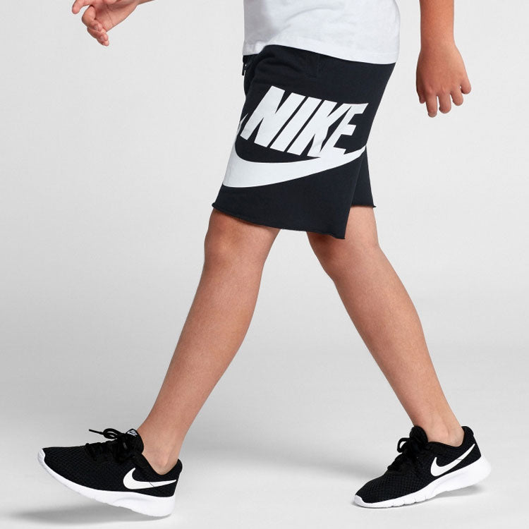 (PS) Nike Sportswear Fleece Shorts 'Black Wihte' AT3070-010