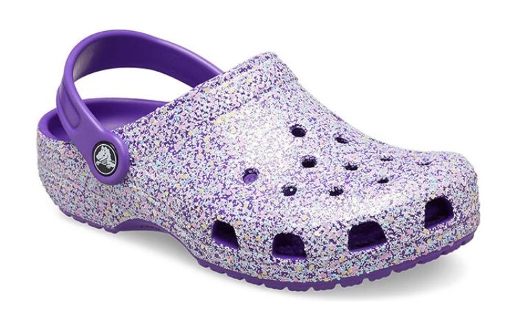 (PS) Crocs Classic Glitter Clog 'Purple' 206993-573