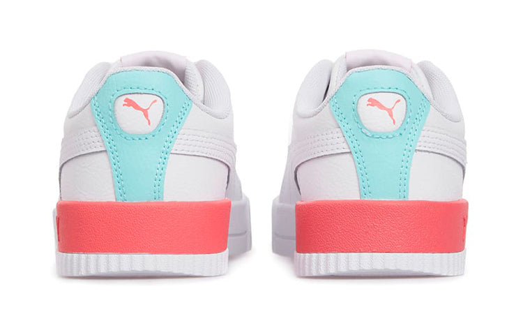 (PS) PUMA Carina L Sneakers White/Pink 370678-23