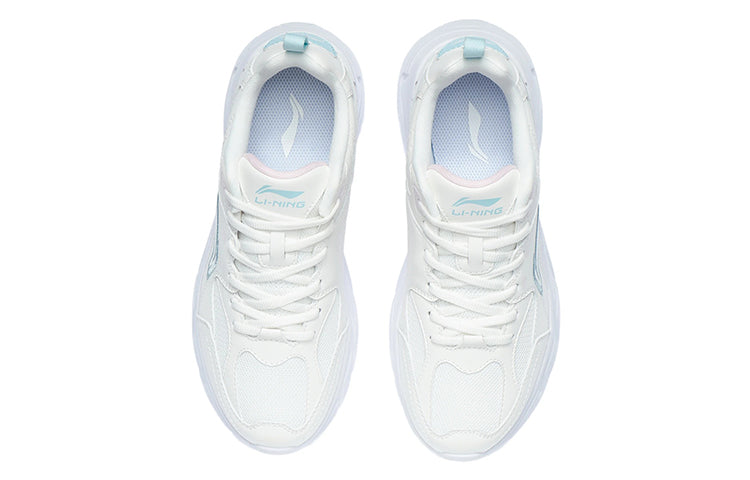 (WMNS) Li-Ning Running 'White Soft Pink Blue' ARSR054-2