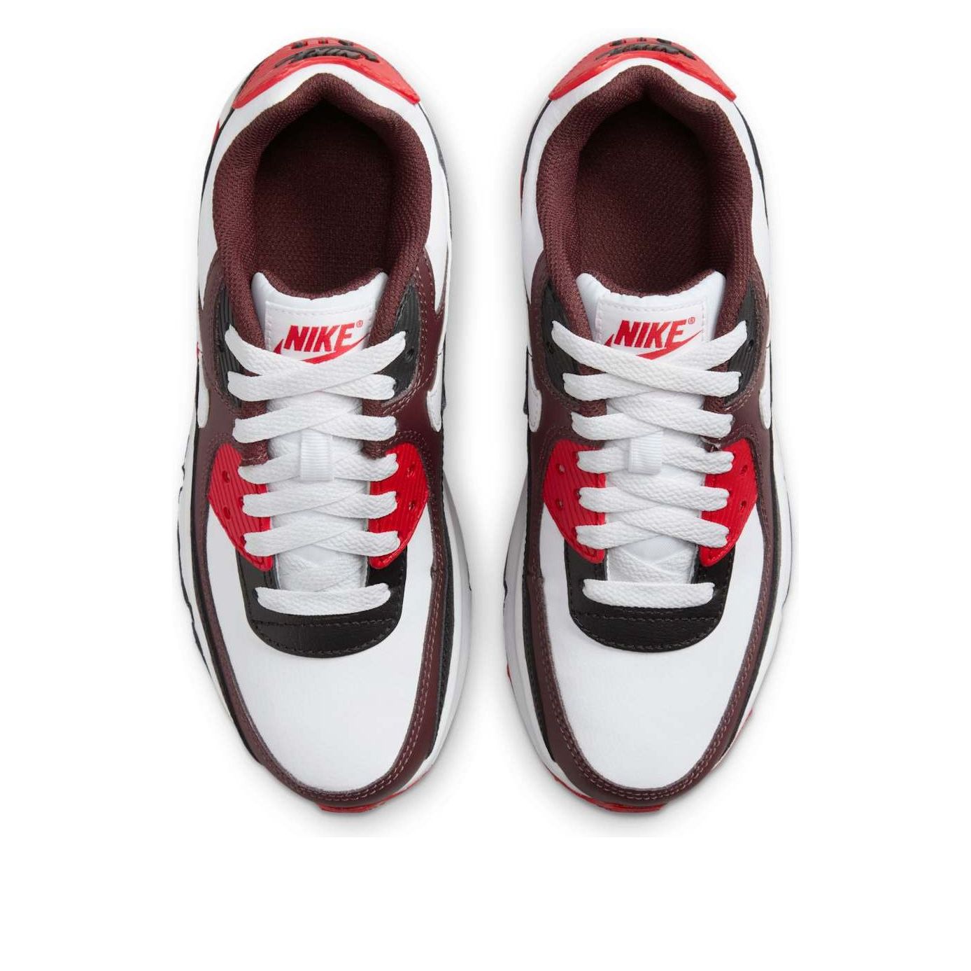 (GS) Nike Air Max 90 'Burgundy Crush Black University Red White' HF6358-600