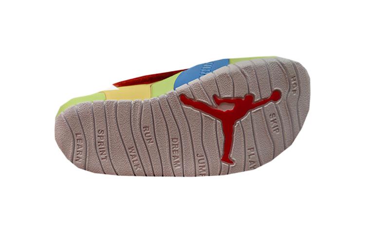 (TD) Air Jordan Flare 'Blue Green Yellow' CI7850-400