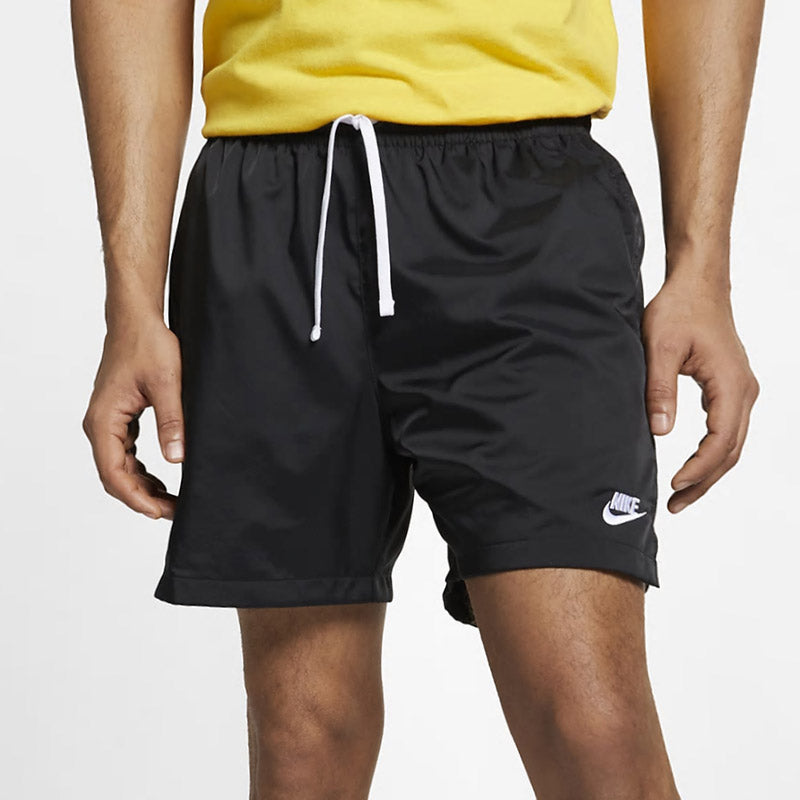 Nike Sportswear Lacing Running Training Sports Shorts Black AR2382-010