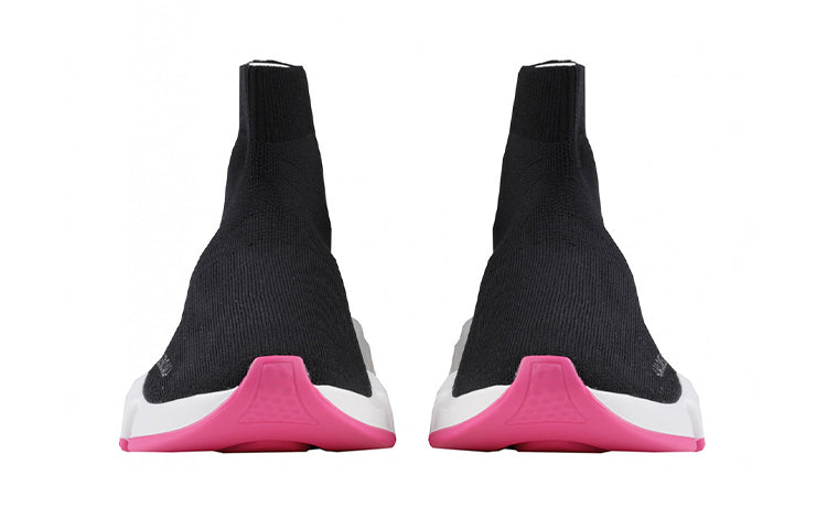 (WMNS) Balenciaga Speed Sneaker 'Black Pink' 587280W2DBB1915