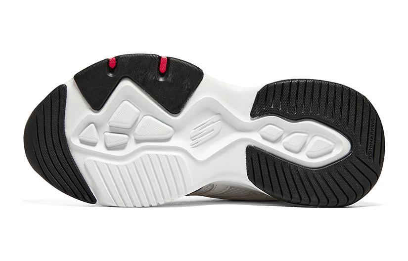 (GS) Skechers D'lites 4.0 'White Red Black' 302586L-WBK