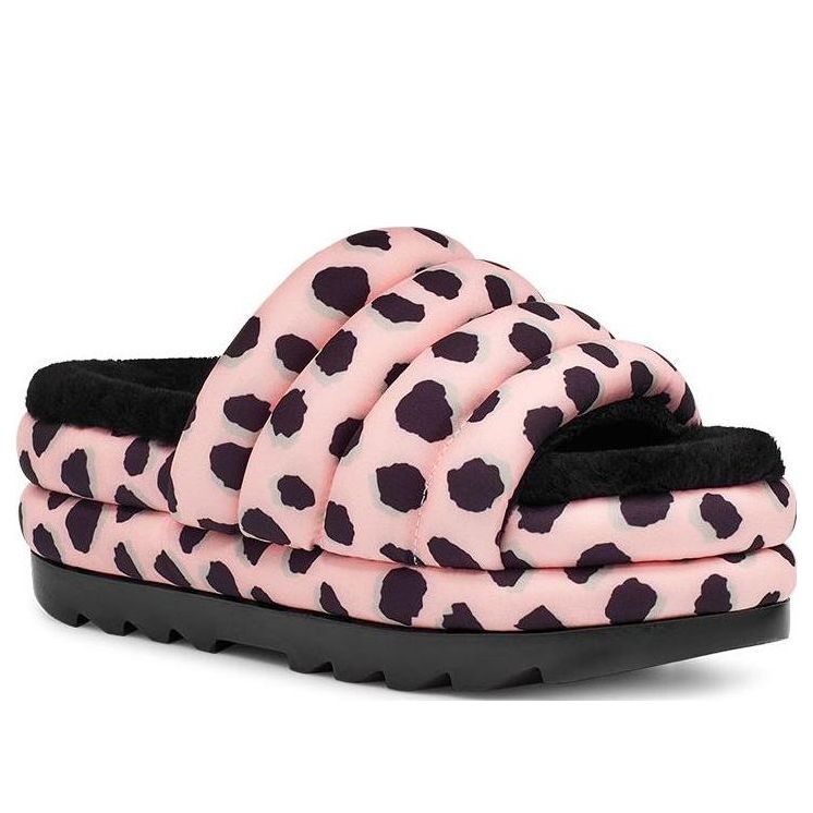 (WMNS) UGG Cheetah Print Slippers 'Pink' 1127074-PSLP