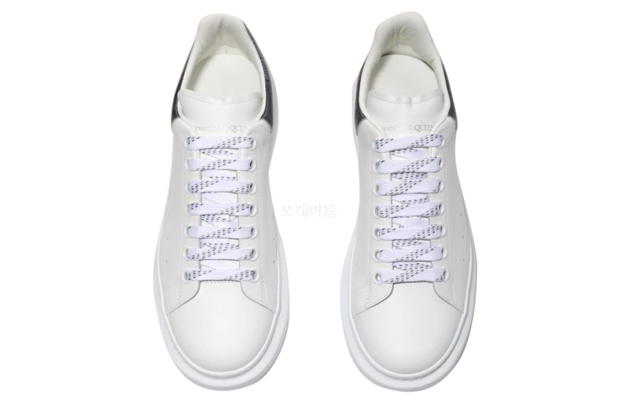 Alexander McQueen Oversized Sneakers 'White Black' 625162WICGA9154