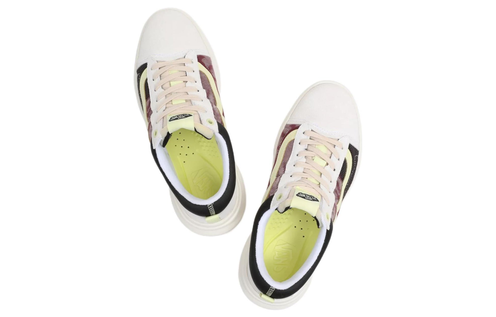 Vans Old Skool Overt Plus CC 'White Black Red' VN0A4BVLX0L