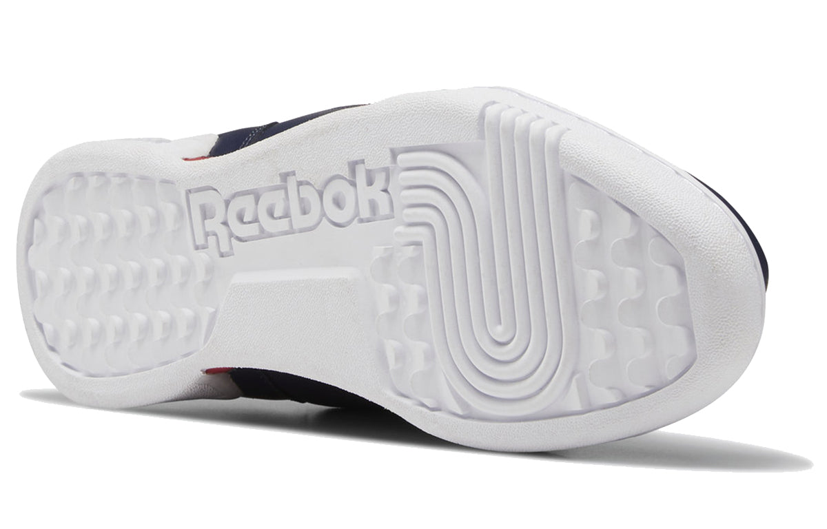 Reebok Workout Plus Navy Blue Skate Shoes 'Red Blue' DV8750