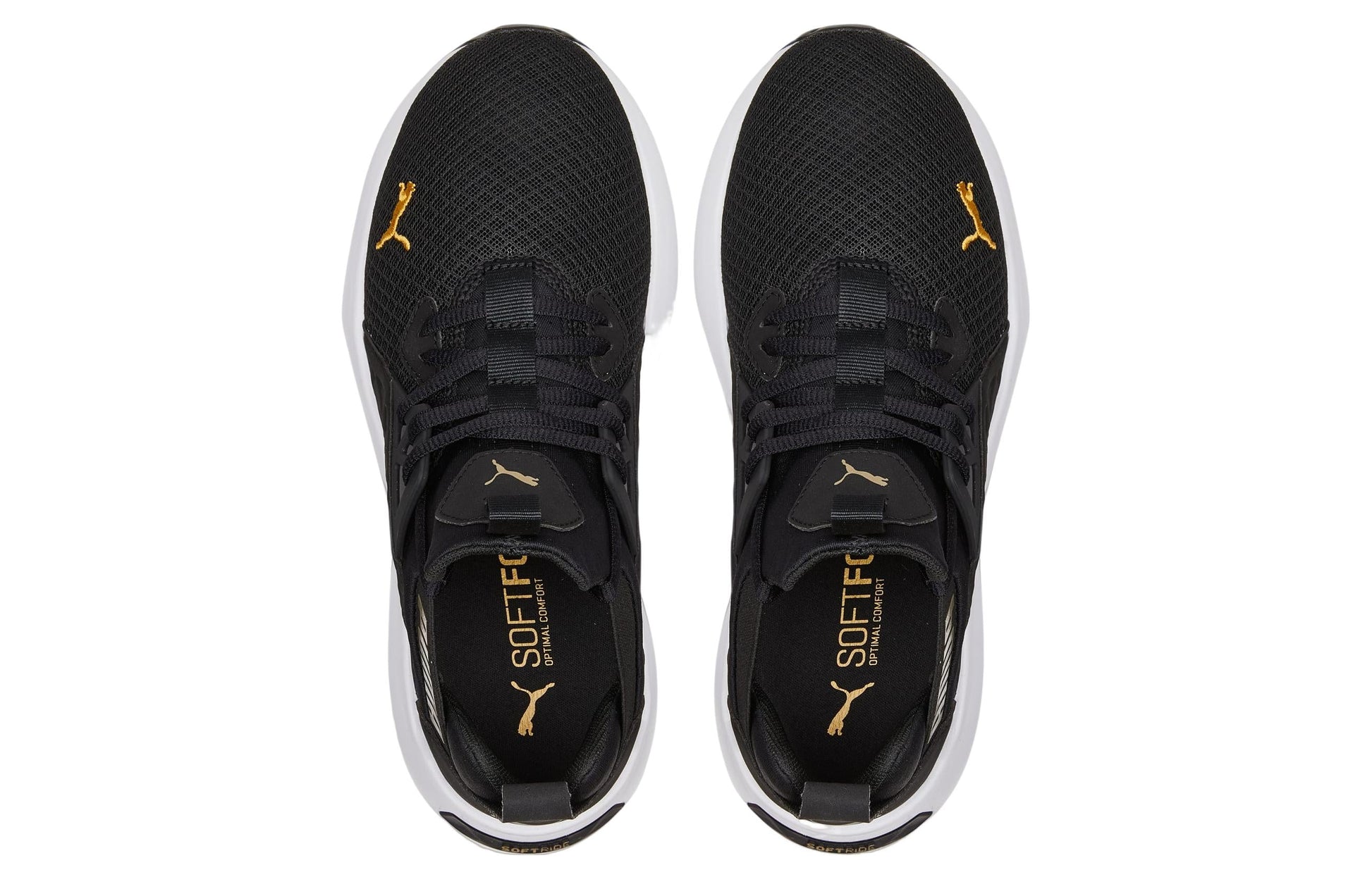 (WMNS) PUMA Softride Enzo NXT 'Black Team Gold' 195235-11