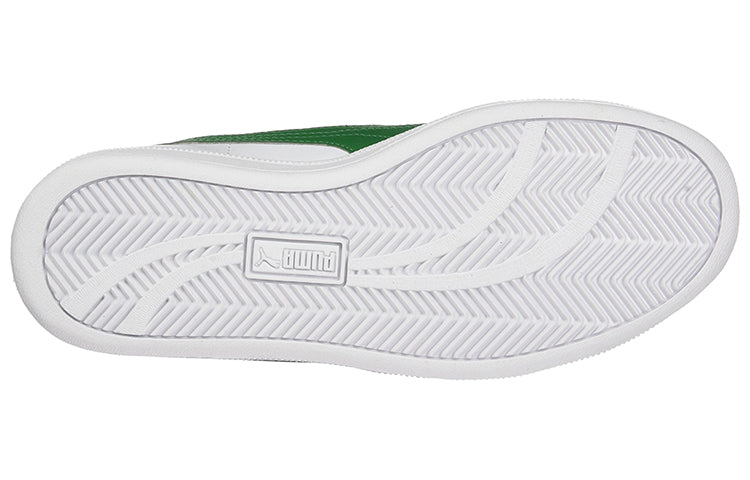 PUMA Smash Leather Green/White 356722-25