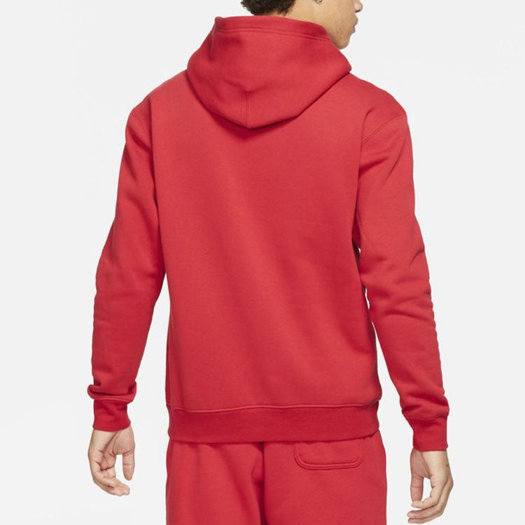 Air Jordan Logo Fleece Pullover 'Red' DA9819-687