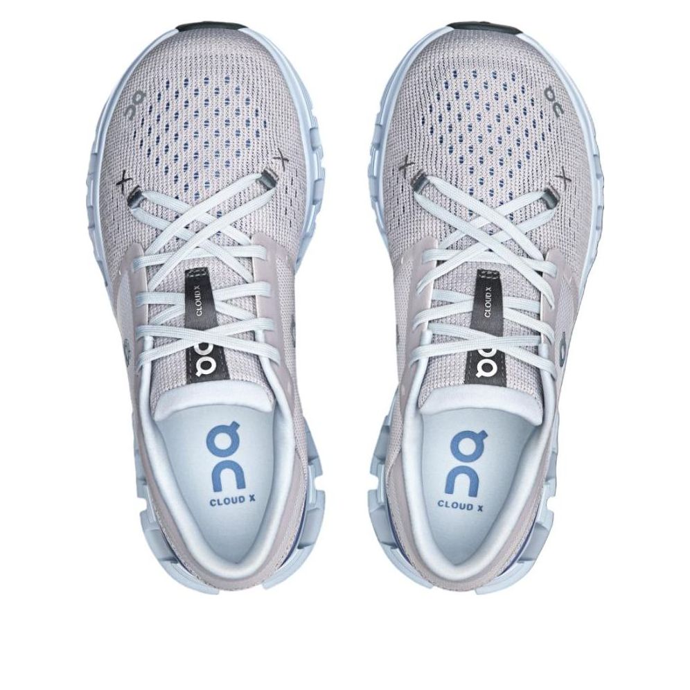 (WMNS) On Running Cloud X 4 'Grey Blue' 3WE30073278