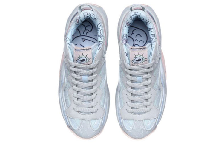 (WMNS) Li-Ning Countflow Scenery 'Blue Pink' AGLR064-3