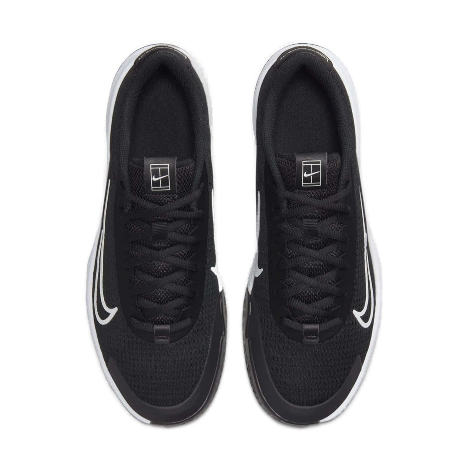 (WMNS) Nike Court Vapor Lite 2 HC 'Black White' DV2019-001