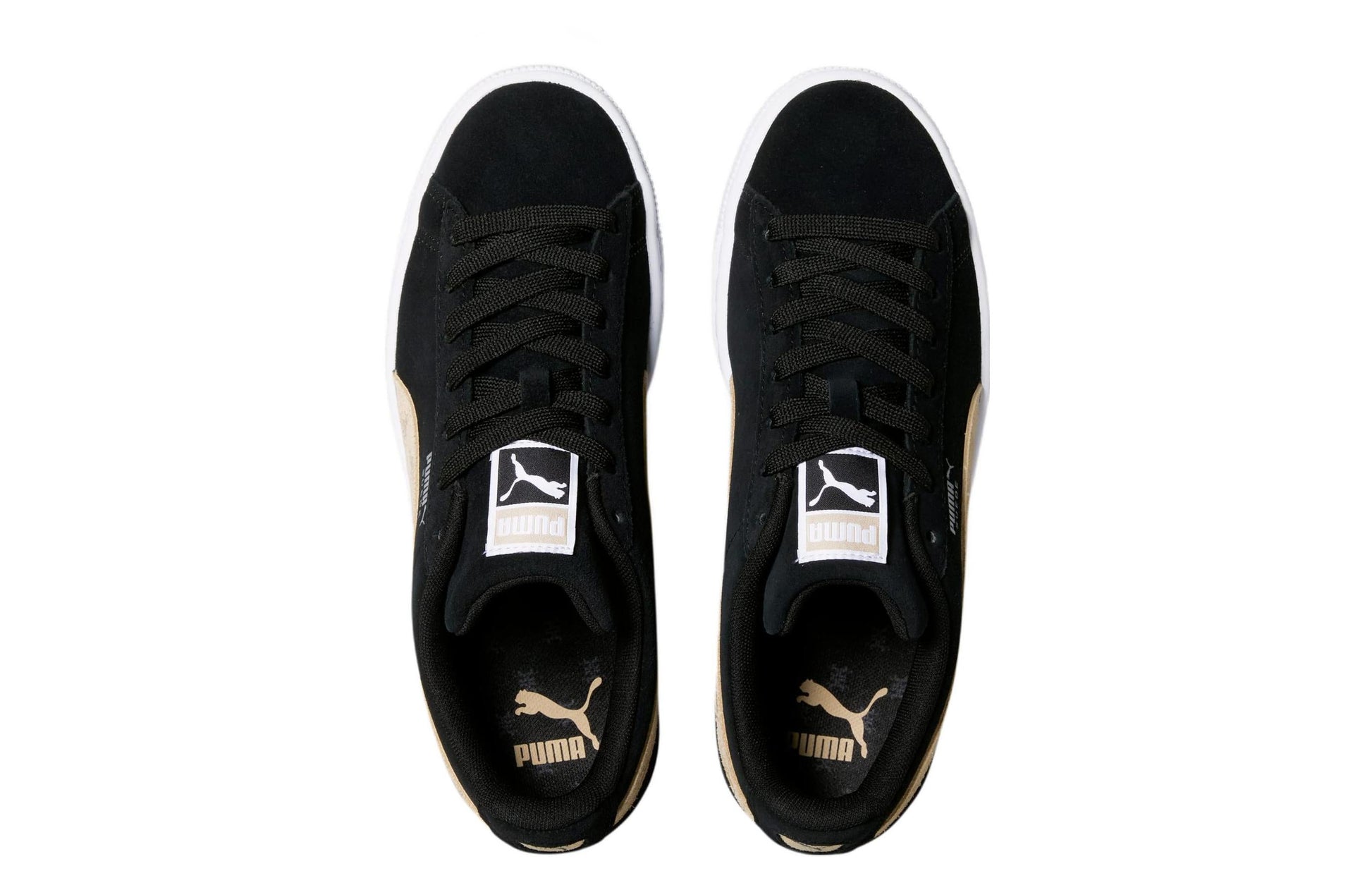 (WMNS) PUMA Suede Classic T7 'Black Light Sand' 390067-02