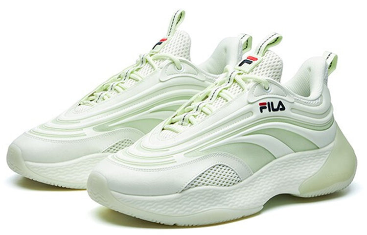 FILA Ray 2 Low Top Clunky Shoes Yellow/Green T12M125201FLC