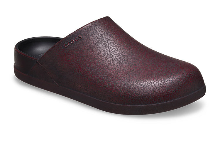 Crocs Dylan Burnished Clogs 'Dark Cherry' 209517-6WD