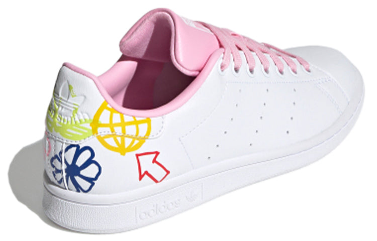 (WMNS) adidas Stan Smith 'Doodle - White Pink' FX5680