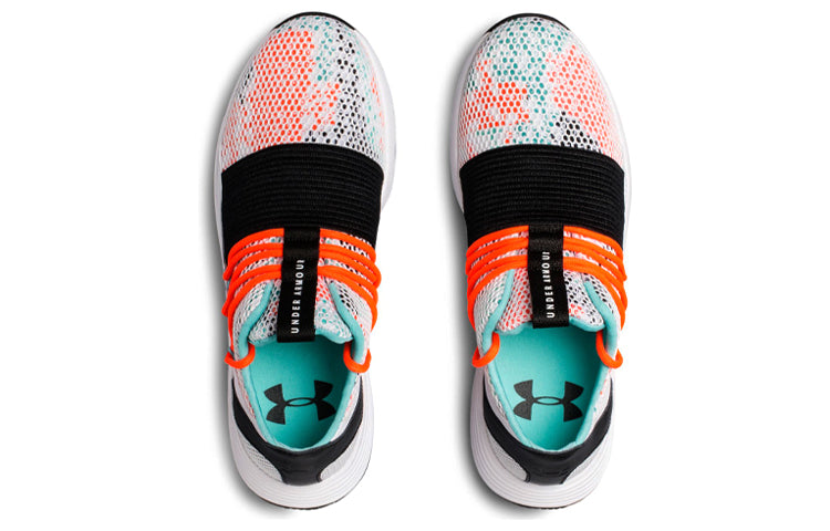 (WMNS) Under Armour Breathe Lace 'White Black Red' 3019973-100