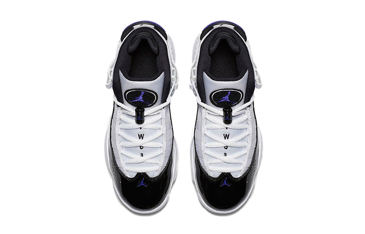 (GS) Air Jordan 6 Rings 'White Black' 323419-104