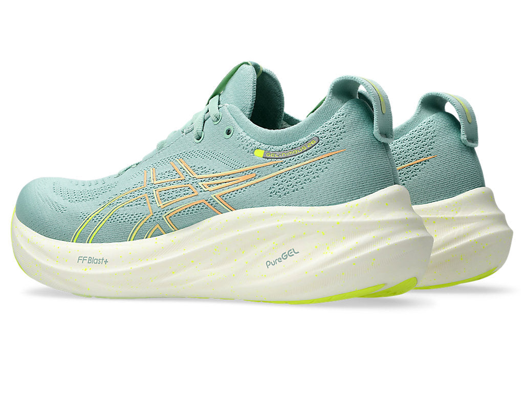 (WMNS) ASICS GEL-NIMBUS 26 Sneakers 'Green White' 1012B602-301