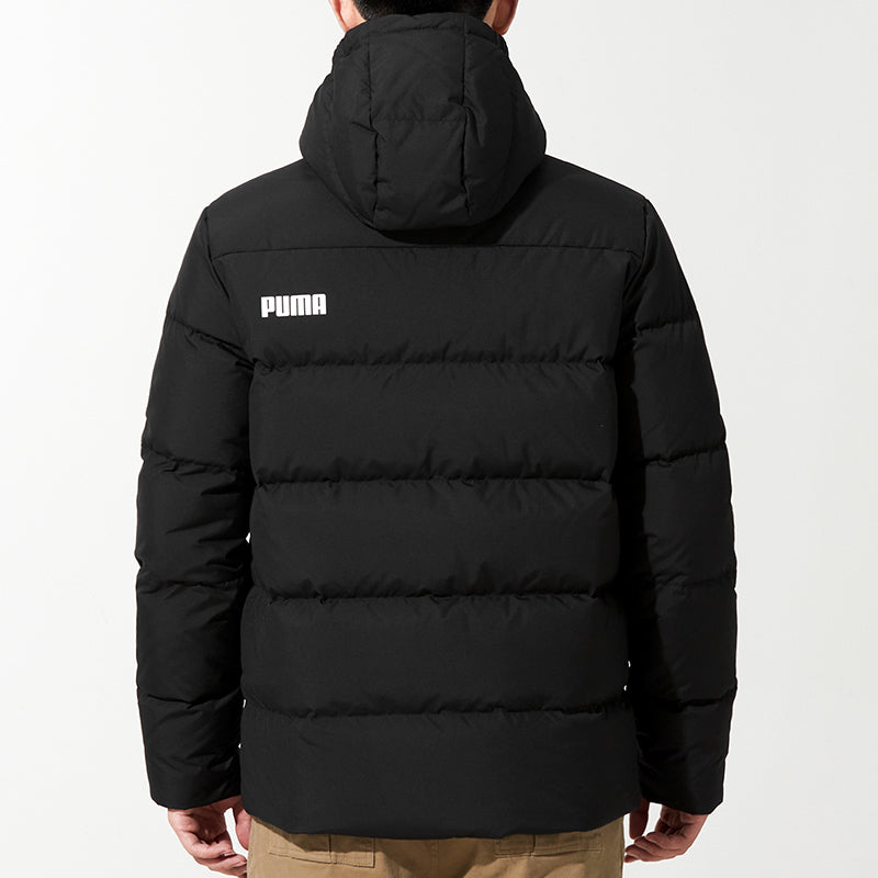 PUMA Logo Down Jacket 'Black' 534936-01