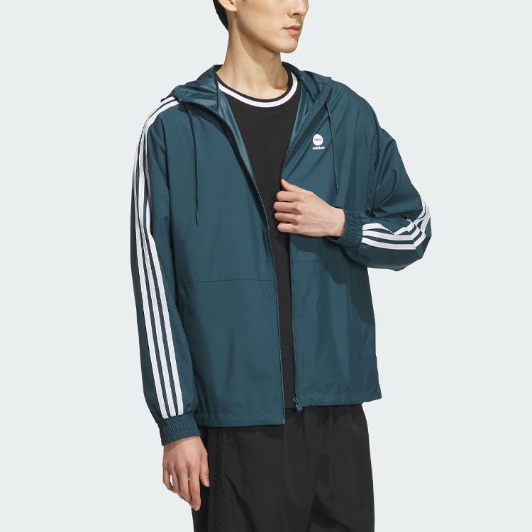 adidas Neo Essentials Windbreaker Jackets 'Teal' IK5048