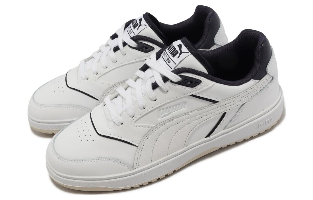 (WMNS) PUMA Doublecourt 'White New Navy' 393284-02