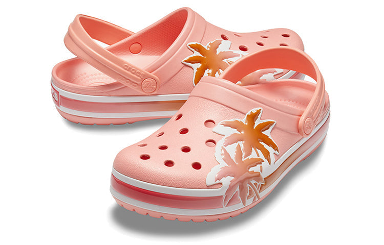 (WMNS) Crocs Crocband Summer Fun Clogs 'Orange' 205578-737