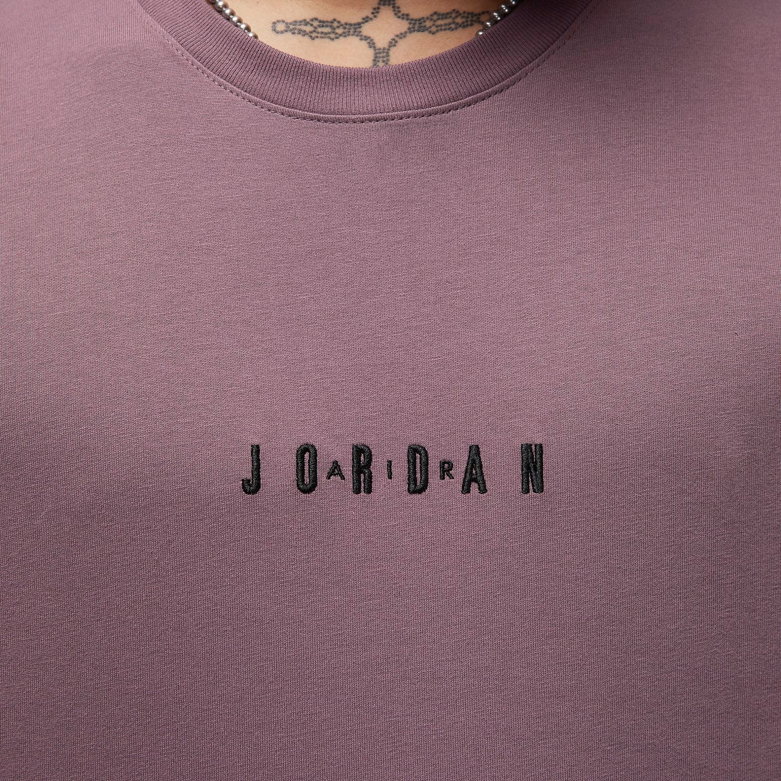 Air Jordan Air Emb Crew Short Sleeve 'Purple' DM3182-508