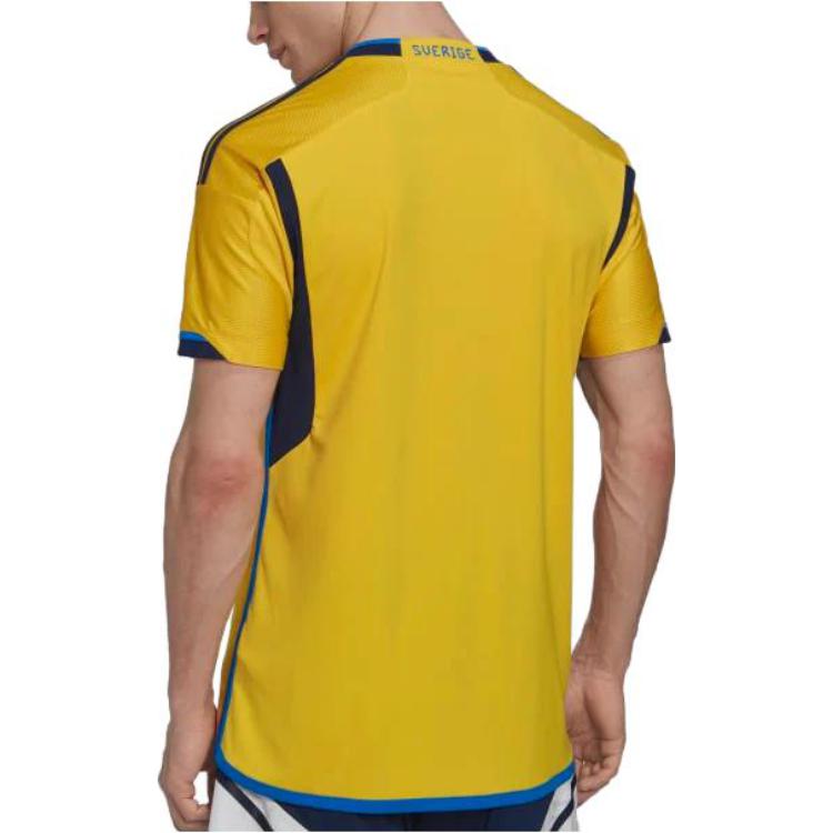 adidas Sweden 22 Home Jersey 'Eqt Yellow' HD9423