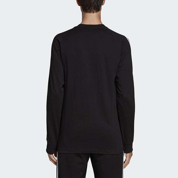 adidas originals Classic Round Neck Cozy Long Sleeves Black DV1560