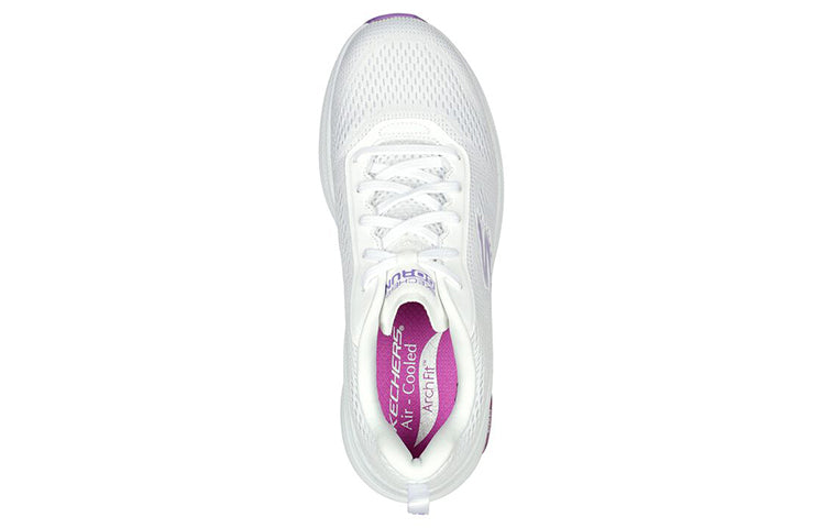 (WMNS) Skechers Go Run Arch Fit 'White Purple' 128953-WPR