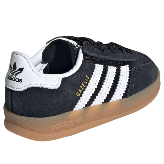 (TD) adidas Gazelle Indoor Comfort Closure 'Core Black Cloud White Gum' IH9131