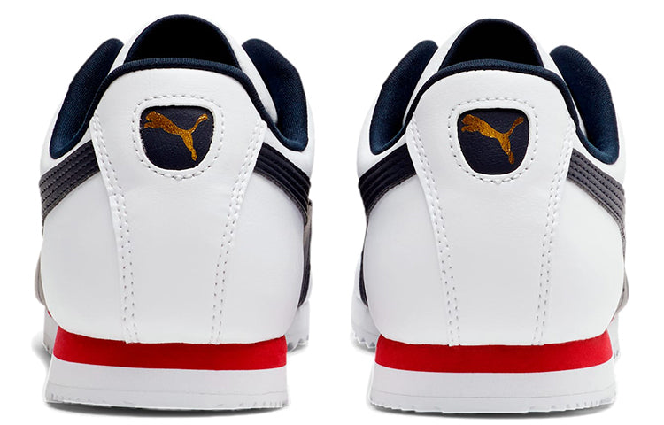 PUMA Roma Basic White/Black/Red 353572-84