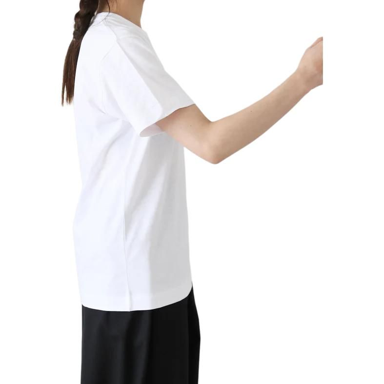 COMME des GARCONS PLAY SS25 Heart Emblem T-Shirt 'White' AX-T108-051-2