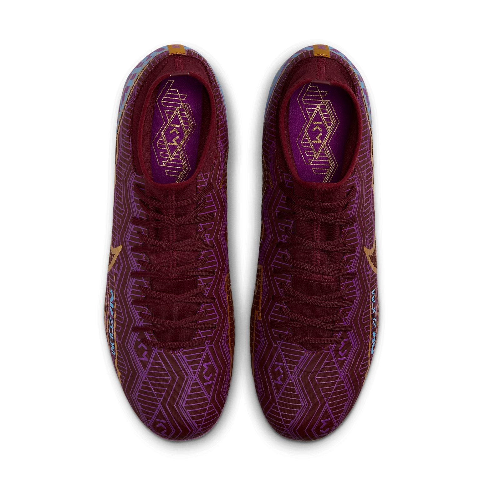 Nike Kylian Mbapp x Mercurial Superfly 9 Academy FG MG 'Dark Beetroot' DO9345-694