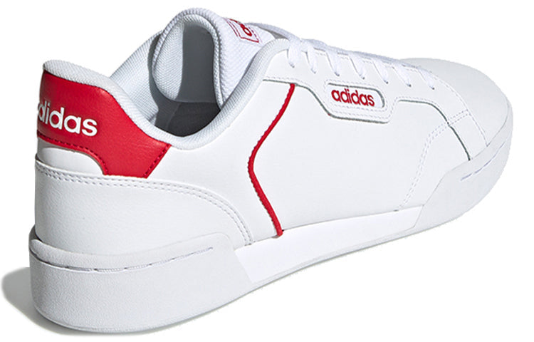 (WMNS) adidas neo Roguera Classic Casual Low Tops Skateboarding Shoes White Red EH2021