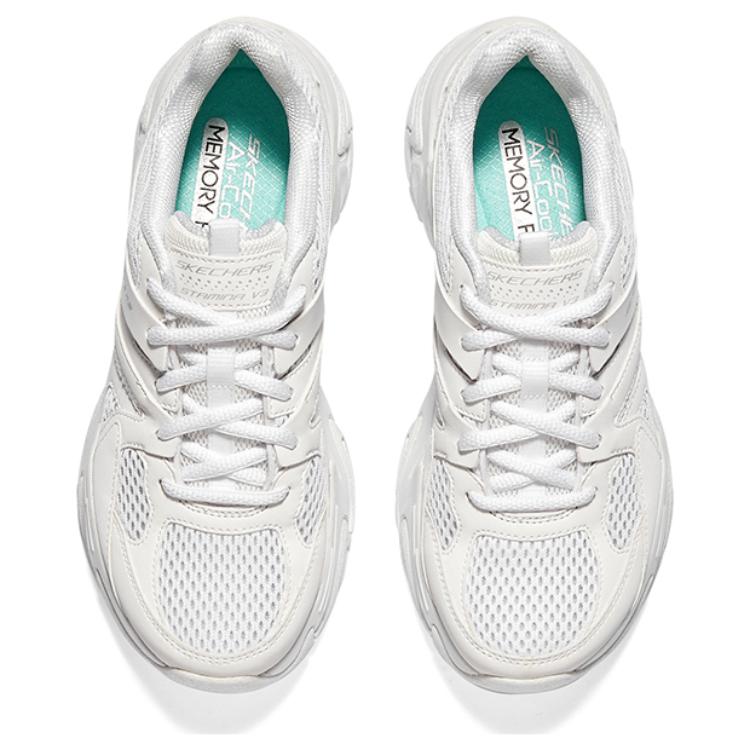 (WMNS) Skechers Stamina V3 'White' 896207-WHT