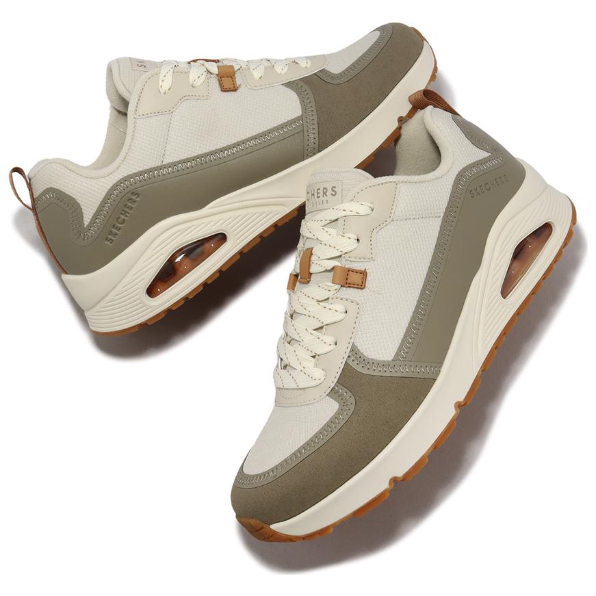 Skechers Uno-Layover 'White Grey' 183010-WGY