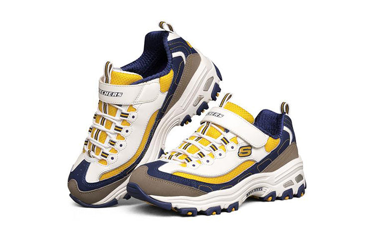 (GS) Skechers DLITES 1.0 'Purple Yellow' 996212L-PRYL