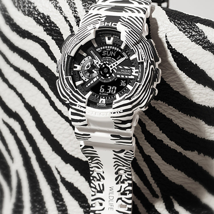 CASIO G-Shock Analog-Digital 'White' GA-110WLP-7AJR