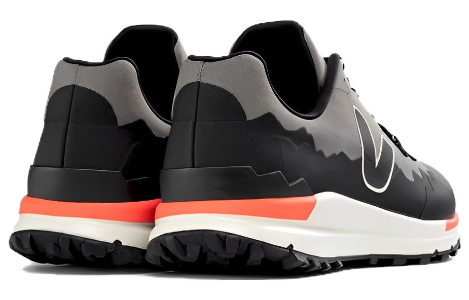 Veja Fitz Roy Lace-Up Sneakers 'Black Khaki Orange' FR2303206