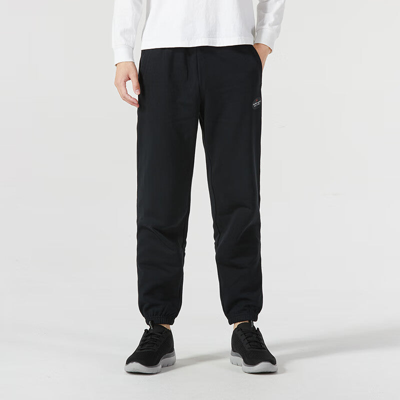 Skechers Lifestyle Series Woven Pants 'Black' L423M041-0018