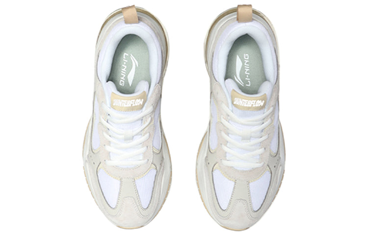 (WMNS) Li-Ning Counterflow Neon 'White Gray' AGCP138-3